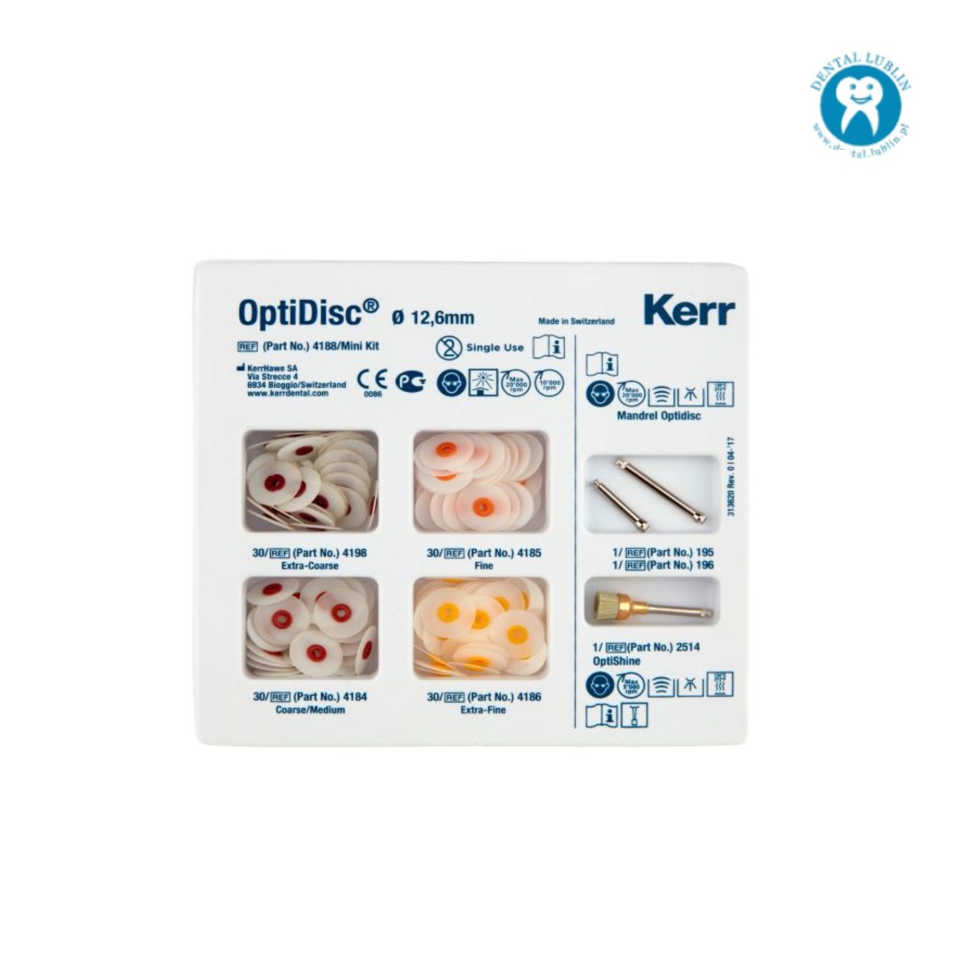 OPTIDISC NR 4188 OP.4x30(12,6MM)+2xMANDR+OPTISHIN