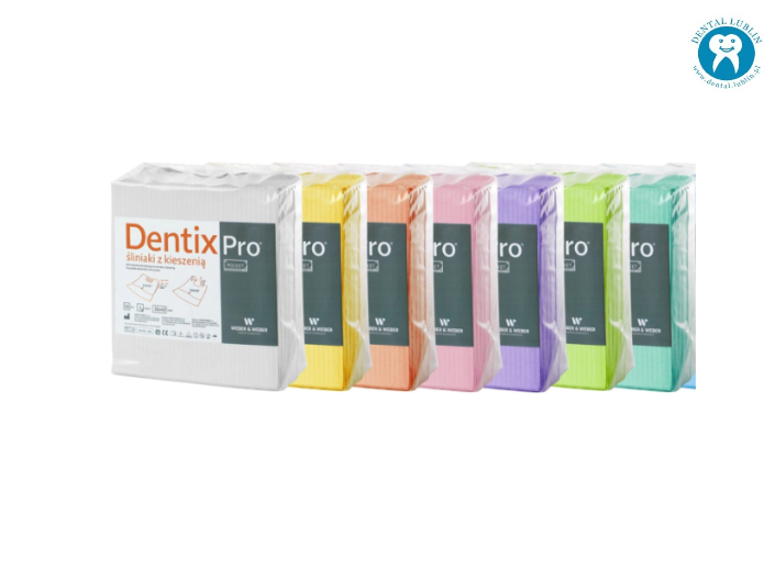SERWETY Z KIESZENIĄ OP.50SZT. DENTIX PRO