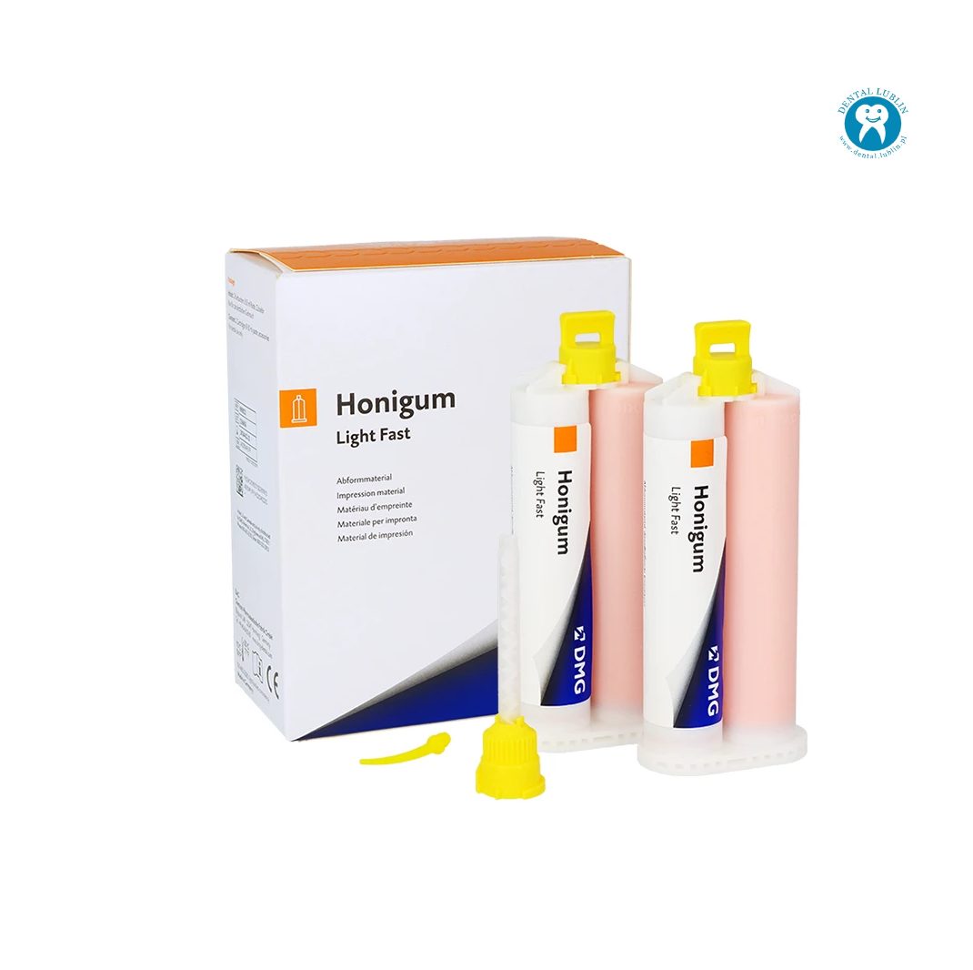 HONIGUM LIGHT FAST OP.2x50ML+KOŃCÓWKI PROMO