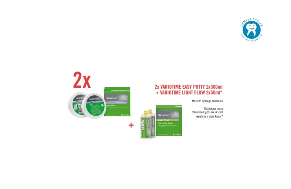 VARIOTIME EASY PUTTY OP.2X(2x300)+LIGHT 2X50ML PRO